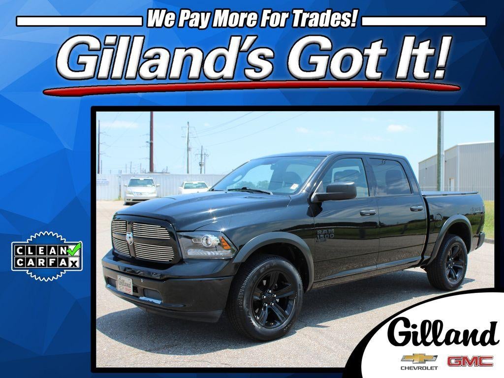 2024 RAM 1500 Classic Warlock in Black — front three-quarter view