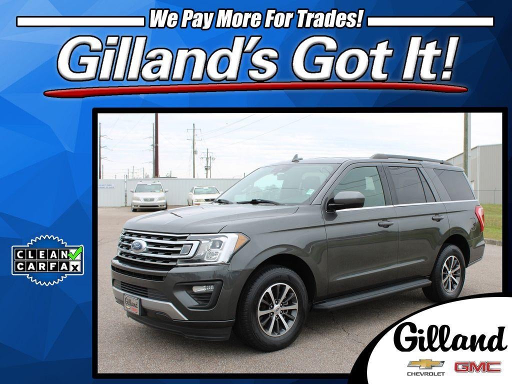 2020 Ford Expedition XLT in Gray — front three-quarter view