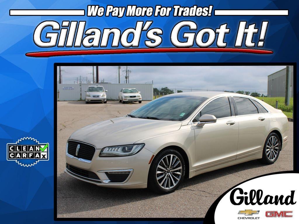 2017 Lincoln MKZ Select in Gold — front three-quarter view